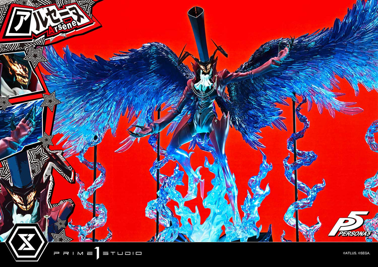 [Pre-Order] Prime 1 Studio - Statue - Persona 5 - Arsène with LED (Licensed)