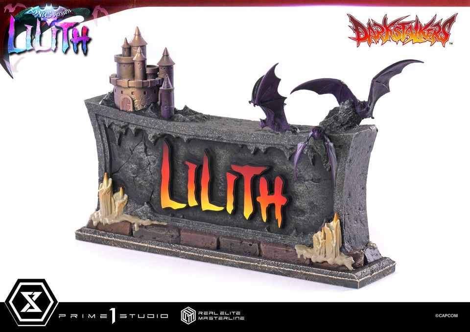 [Pre-Order] Prime 1 Studio - Statue - Darkstalkers - Real Elite Masterline - Lilith REMDKS-02 REMDKS-02S (Licensed)