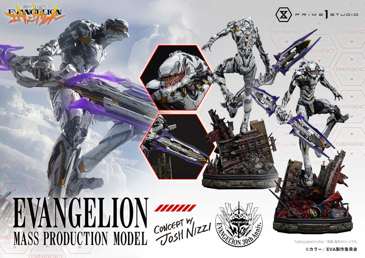 [Pre-Order] Prime 1 Studio - Statue - Neon Genesis Evangelion - Evangelion Mass Production Model (Concept by Josh Nizzi) UDMEVA-08 UDMEVA-08DX UDMEVA-08DXS (Licensed)