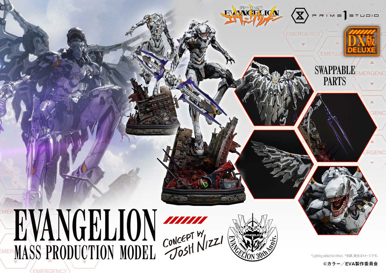 [Pre-Order] Prime 1 Studio - Statue - Neon Genesis Evangelion - Evangelion Mass Production Model (Concept by Josh Nizzi) UDMEVA-08 UDMEVA-08DX UDMEVA-08DXS (Licensed)
