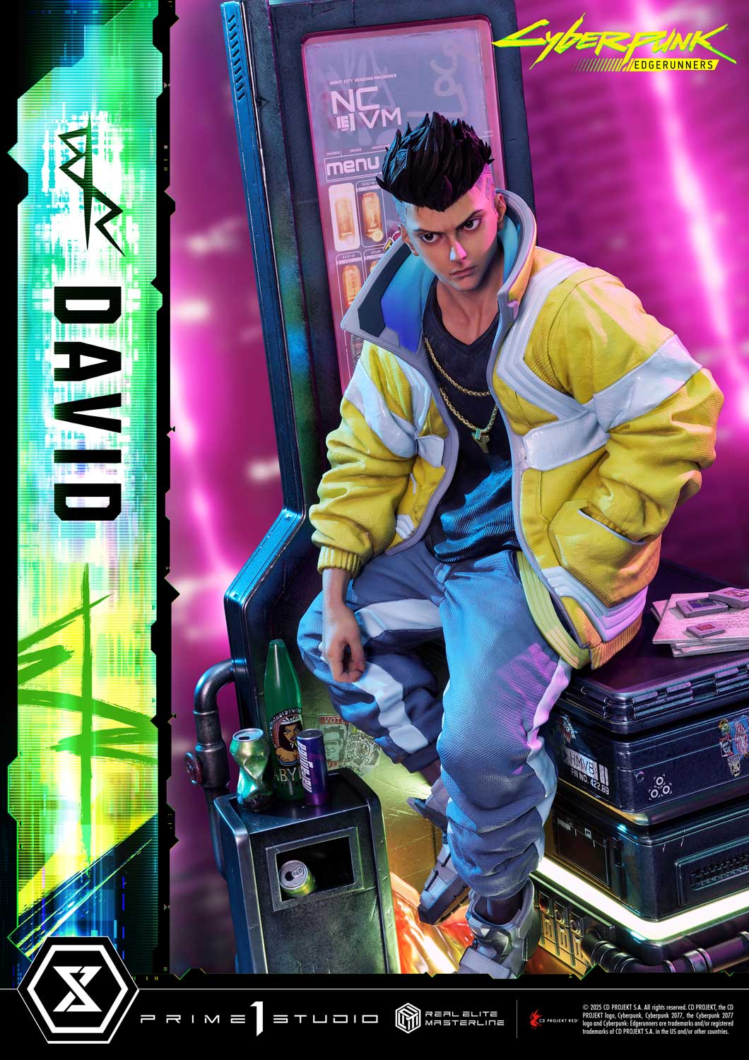 [Pre-Order] Prime 1 Studio - Statue - Real Elite Masterline - Cyberpunk: Edgerunners David - REMCP-02 REMCP-02DX REMCP-02DXS (Licensed)