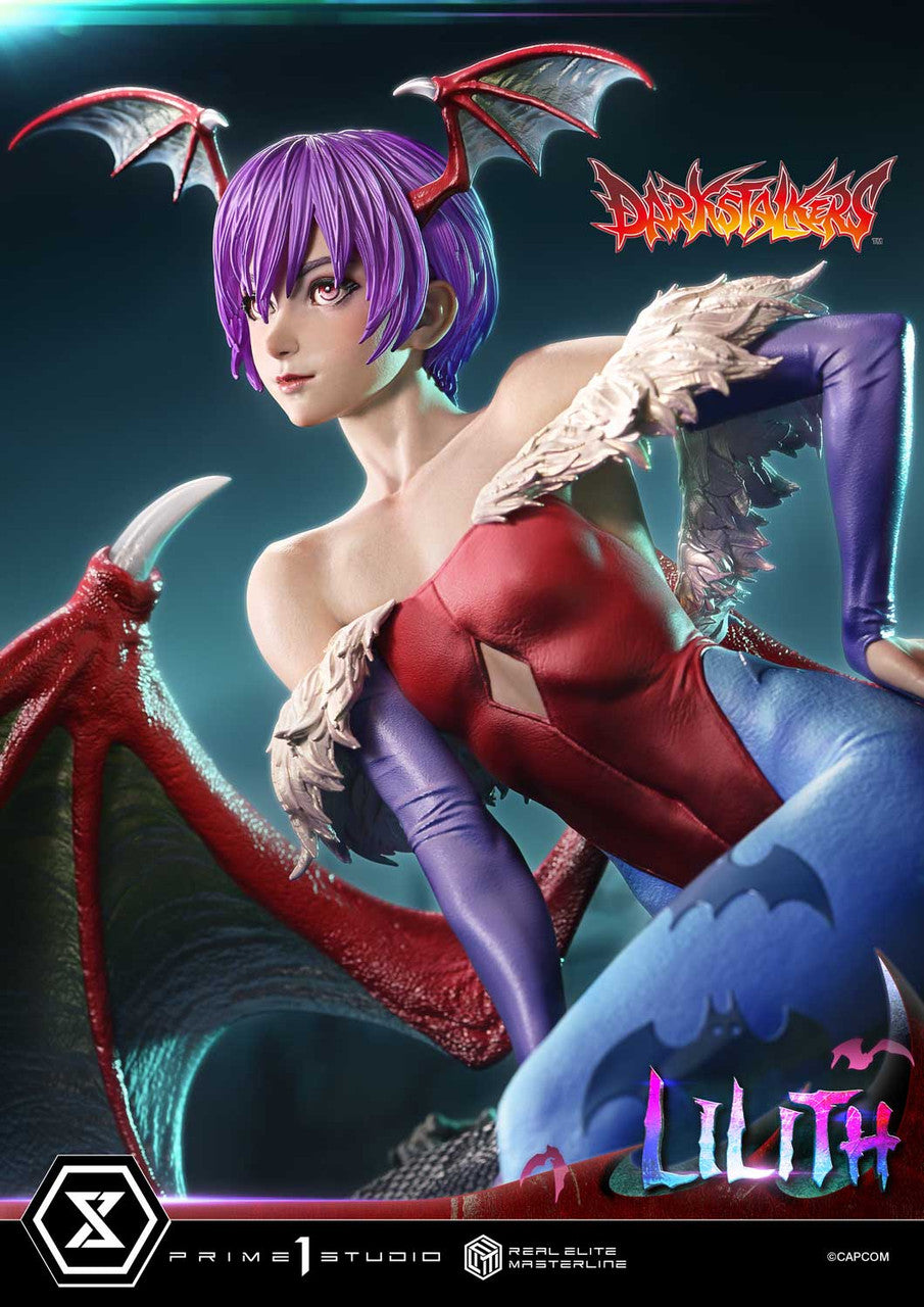 [Pre-Order] Prime 1 Studio - Statue - Darkstalkers - Real Elite Masterline - Lilith REMDKS-02 REMDKS-02S (Licensed)