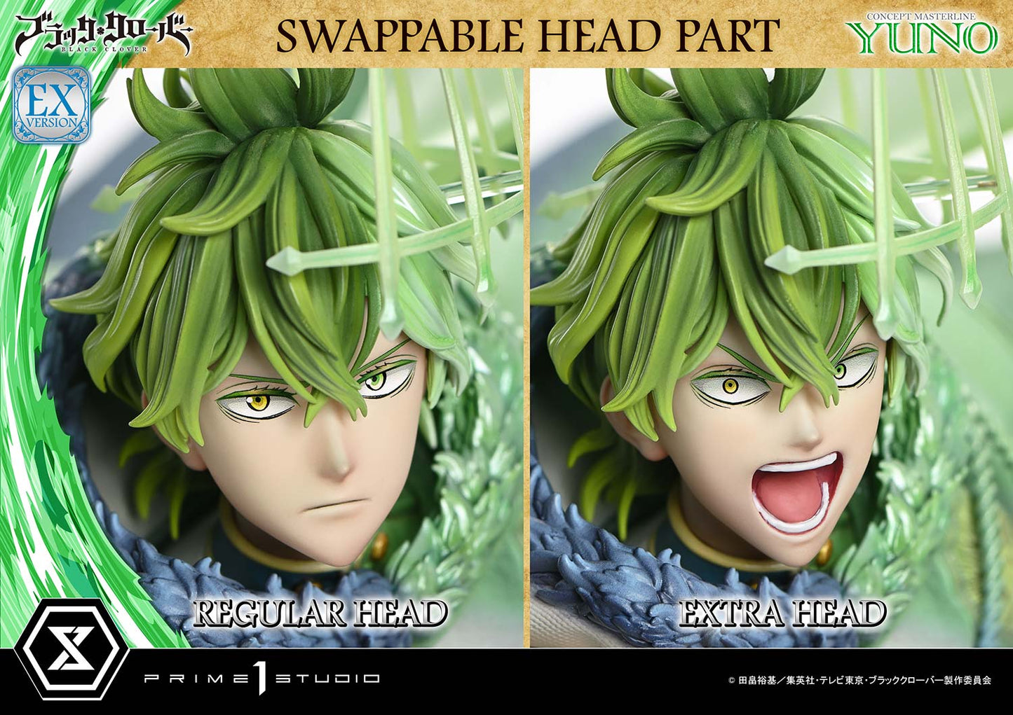[Pre-Order] Prime 1 Studio - Statue - Concept Masterline Black Clover - Yuno CMBC-02 CMBC-02EX CMBC-02EXS (Licensed)