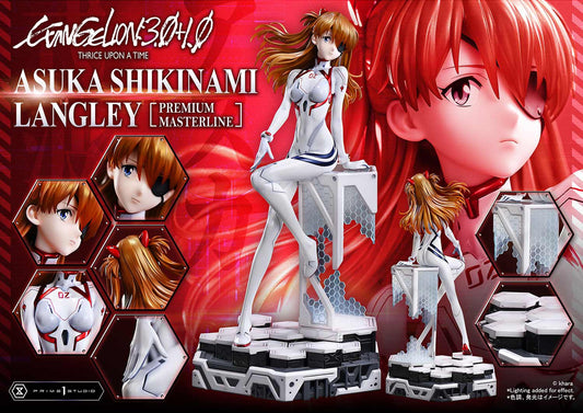 [Pre-Order] Prime 1 Studio - Statue - EVANGELION: 3.0+1.0 THRICE UPON A TIME Asuka Shikinami Langley 1/4 Statue PMEVA-01 PMEVA-01S (Licensed)