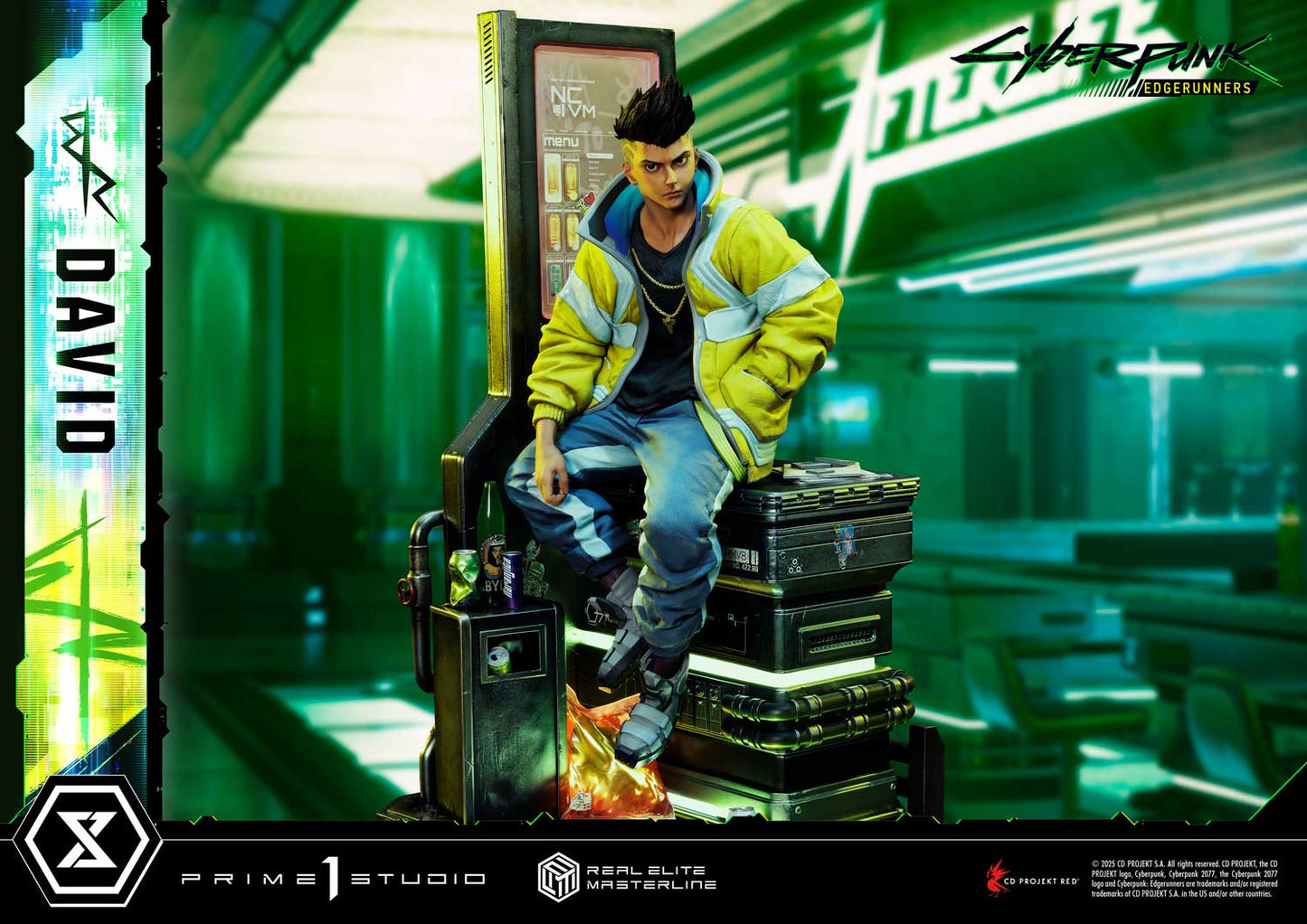 [Pre-Order] Prime 1 Studio - Statue - Real Elite Masterline - Cyberpunk: Edgerunners David - REMCP-02 REMCP-02DX REMCP-02DXS (Licensed)