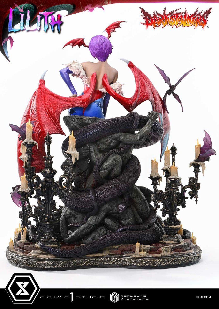 [Pre-Order] Prime 1 Studio - Statue - Darkstalkers - Real Elite Masterline - Lilith REMDKS-02 REMDKS-02S (Licensed)