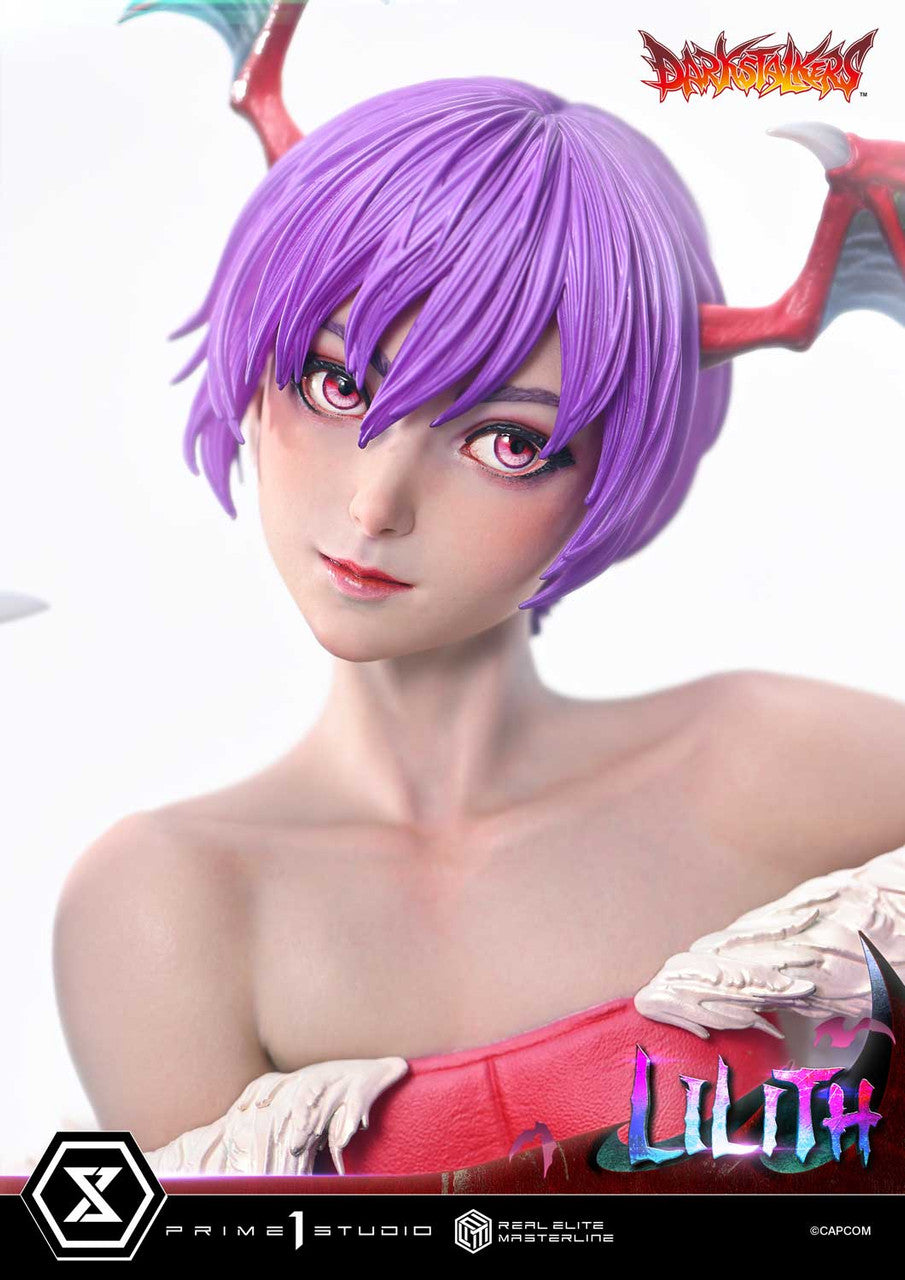 [Pre-Order] Prime 1 Studio - Statue - Darkstalkers - Real Elite Masterline - Lilith REMDKS-02 REMDKS-02S (Licensed)