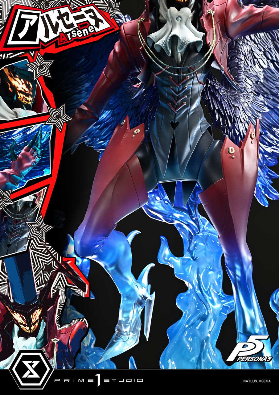 [Pre-Order] Prime 1 Studio - Statue - Persona 5 - Arsène with LED (Licensed)