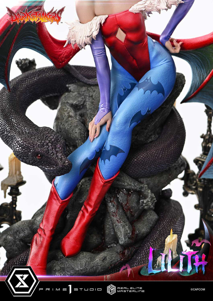 [Pre-Order] Prime 1 Studio - Statue - Darkstalkers - Real Elite Masterline - Lilith REMDKS-02 REMDKS-02S (Licensed)