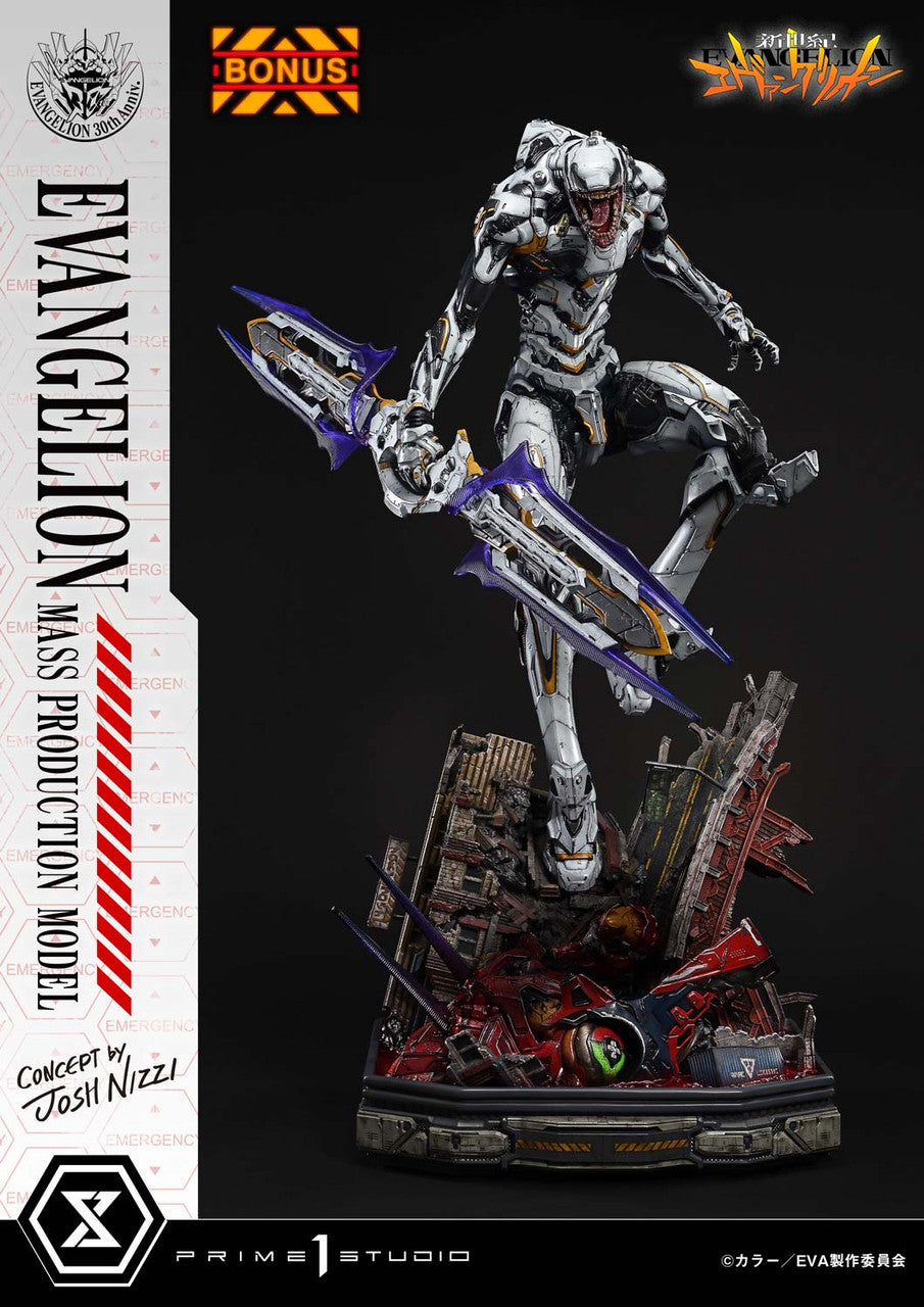 [Pre-Order] Prime 1 Studio - Statue - Neon Genesis Evangelion - Evangelion Mass Production Model (Concept by Josh Nizzi) UDMEVA-08 UDMEVA-08DX UDMEVA-08DXS (Licensed)