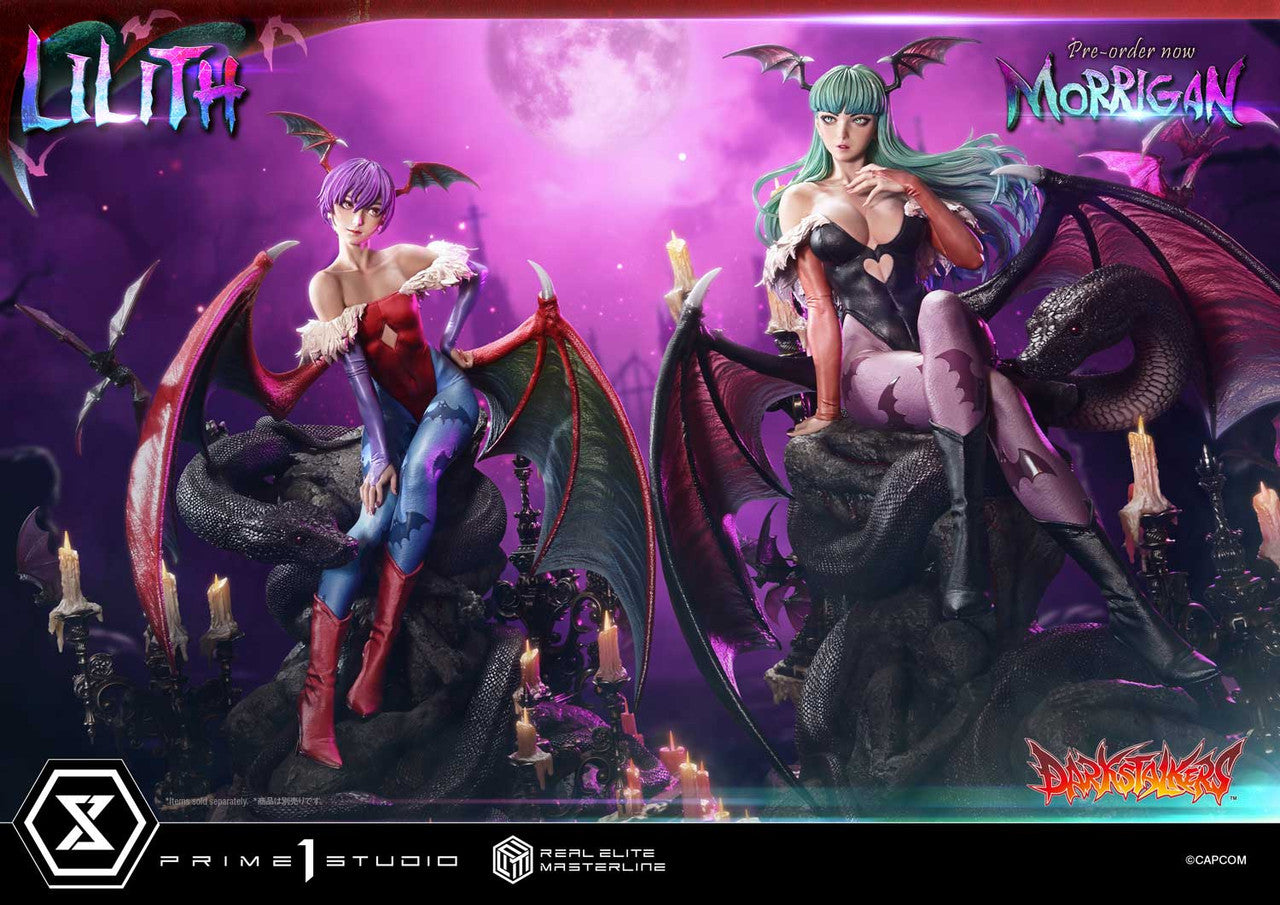 [Pre-Order] Prime 1 Studio - Statue - Darkstalkers - Real Elite Masterline - Lilith REMDKS-02 REMDKS-02S (Licensed)