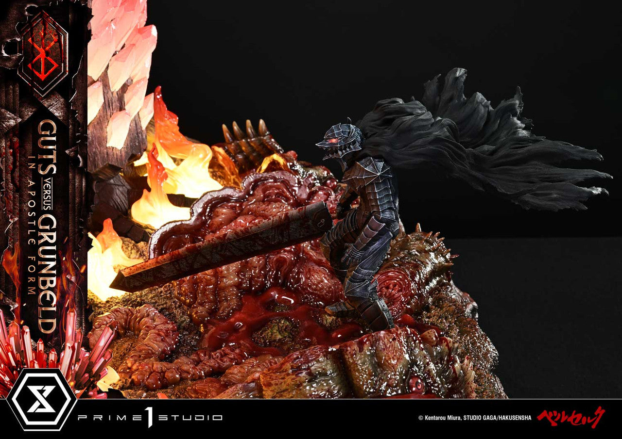 [Pre-Order] Prime 1 Studio - Statue - Ultimate Diorama Masterline Berserk Guts Versus Grunbeld in Apostle Form UDMBR-02 (Licensed)
