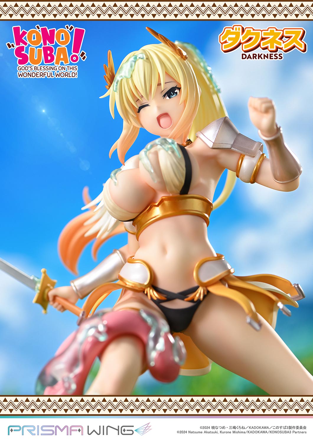[Pre-Order] Prime 1 Studio & PRISMA WING - Statue - PRISMA WING The anime KONOSUBA God's blessing on this wonderful world DARKNESS Pre-Painted Figure PWKNSBS-01P (Licensed)