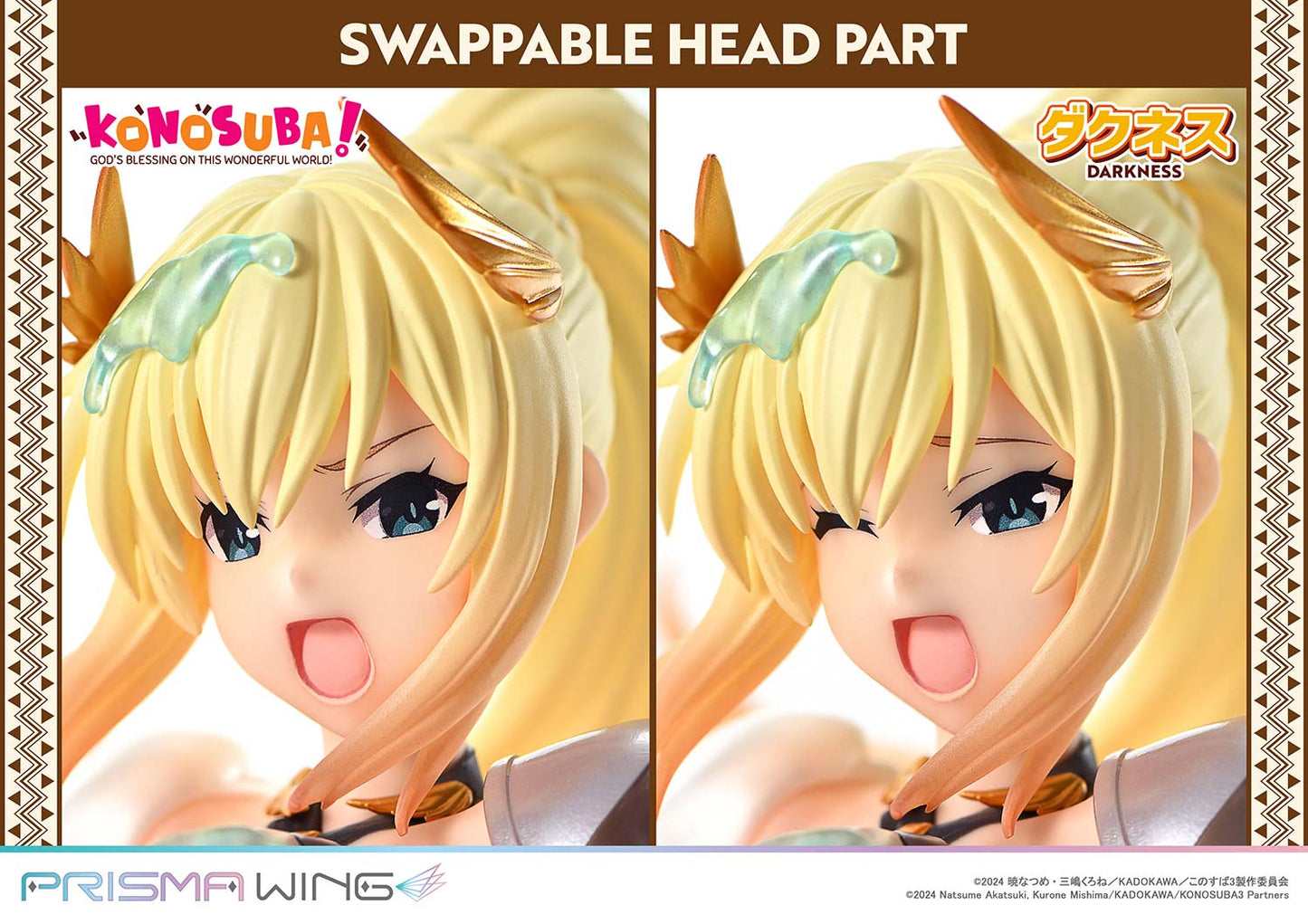 [Pre-Order] Prime 1 Studio & PRISMA WING - Statue - PRISMA WING The anime KONOSUBA God's blessing on this wonderful world DARKNESS Pre-Painted Figure PWKNSBS-01P (Licensed)