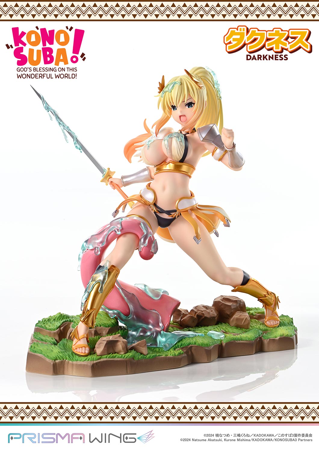 [Pre-Order] Prime 1 Studio & PRISMA WING - Statue - PRISMA WING The anime KONOSUBA God's blessing on this wonderful world DARKNESS Pre-Painted Figure PWKNSBS-01P (Licensed)