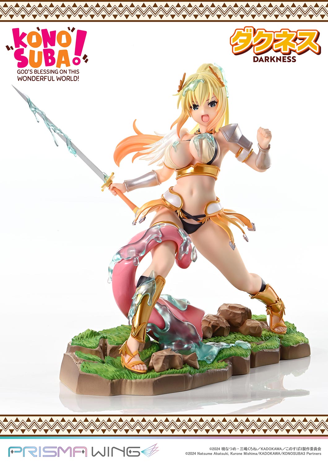 [Pre-Order] Prime 1 Studio & PRISMA WING - Statue - PRISMA WING The anime KONOSUBA God's blessing on this wonderful world DARKNESS Pre-Painted Figure PWKNSBS-01P (Licensed)