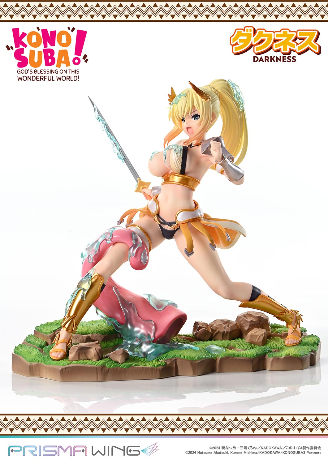 [Pre-Order] Prime 1 Studio & PRISMA WING - Statue - PRISMA WING The anime KONOSUBA God's blessing on this wonderful world DARKNESS Pre-Painted Figure PWKNSBS-01P (Licensed)