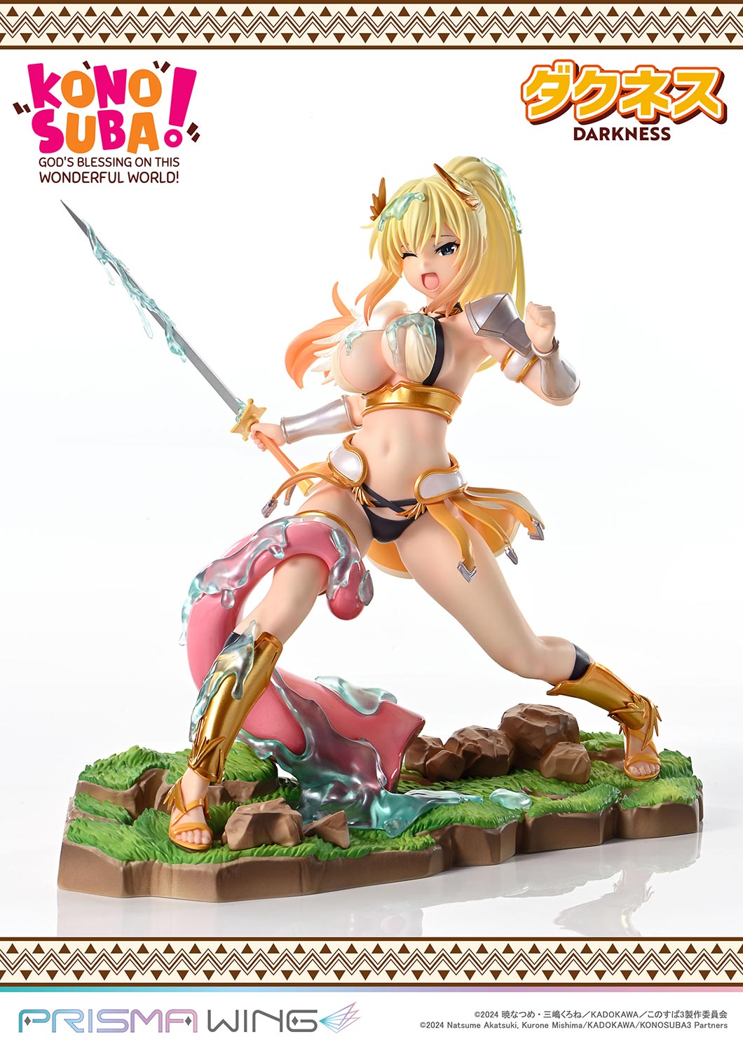 [Pre-Order] Prime 1 Studio & PRISMA WING - Statue - PRISMA WING The anime KONOSUBA God's blessing on this wonderful world DARKNESS Pre-Painted Figure PWKNSBS-01P (Licensed)