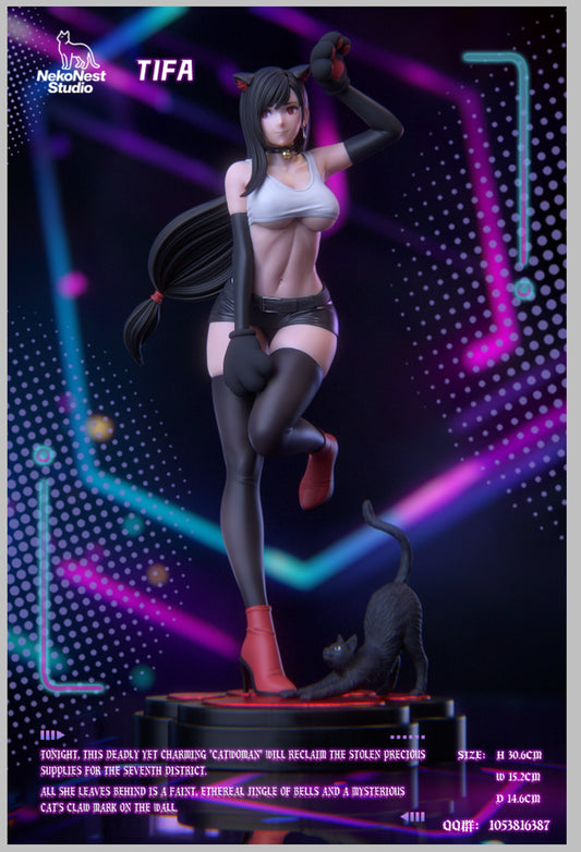 [Pre-Order] NekoNest Studio - Statue - Final Fantasy - Catwoman Tifa