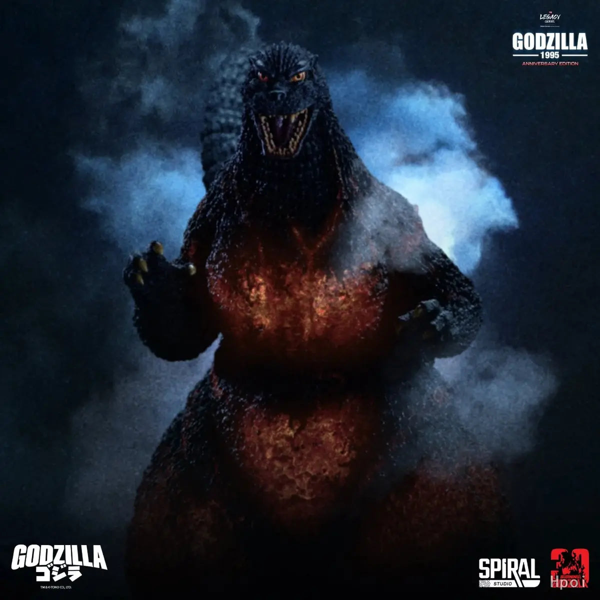 [Pre-Order] Spiral Studio - Statue - Legacy Series Godzilla 1995 30th Anniversary Edition (Licensed)