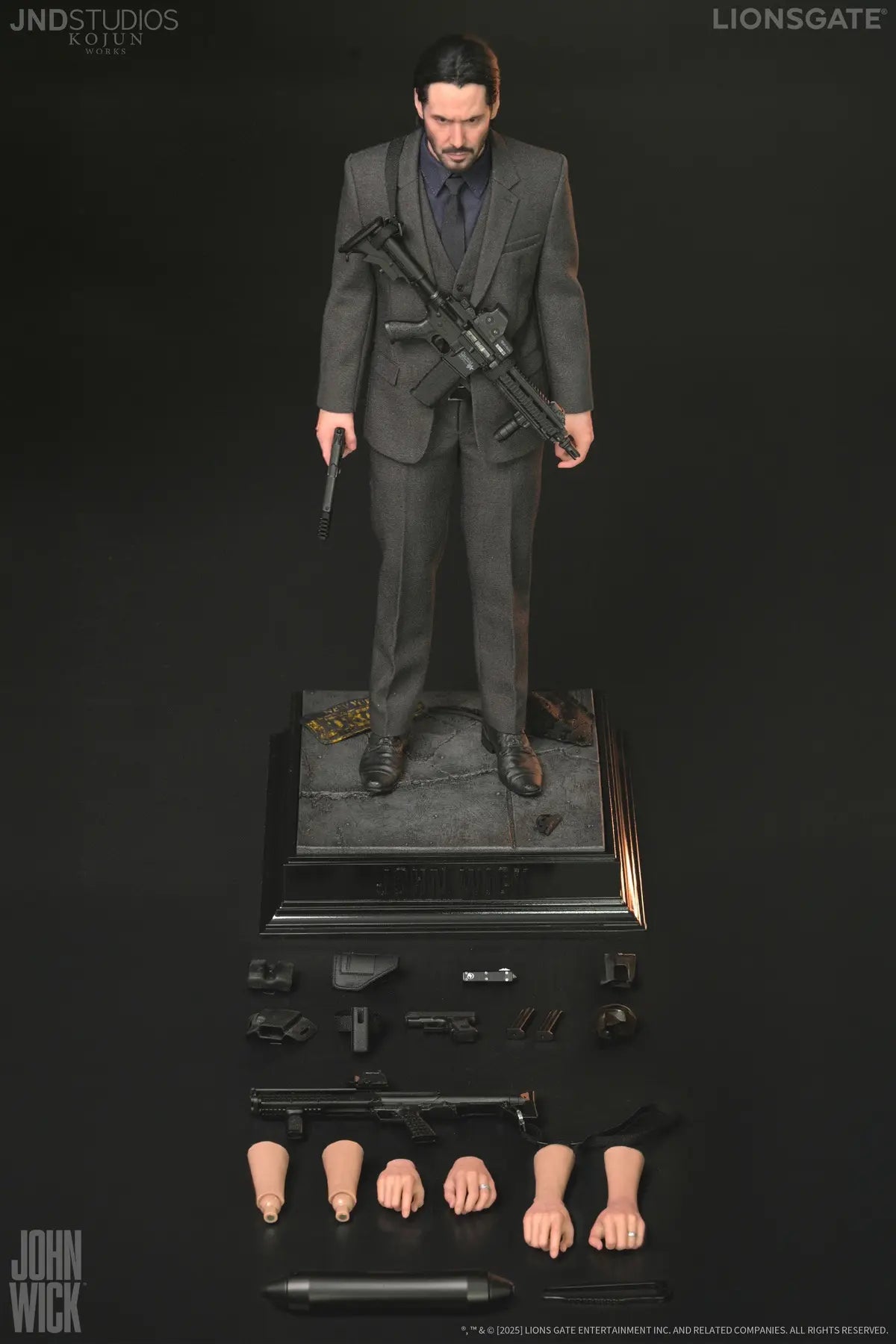 [Pre-Order] JND Studio - Statue - John Wick - 1&4 1/6 scale Action Figure KJW-005A KJW-005C (Licensed)