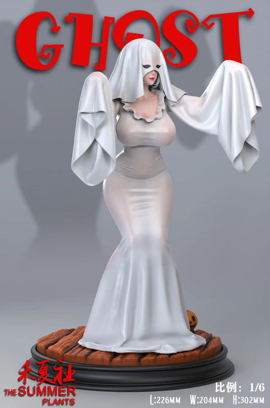 [Warehouse in Stock] THE SUMMER PLANTS Studio - Statue - Original - Ghost Girl (Licensed)