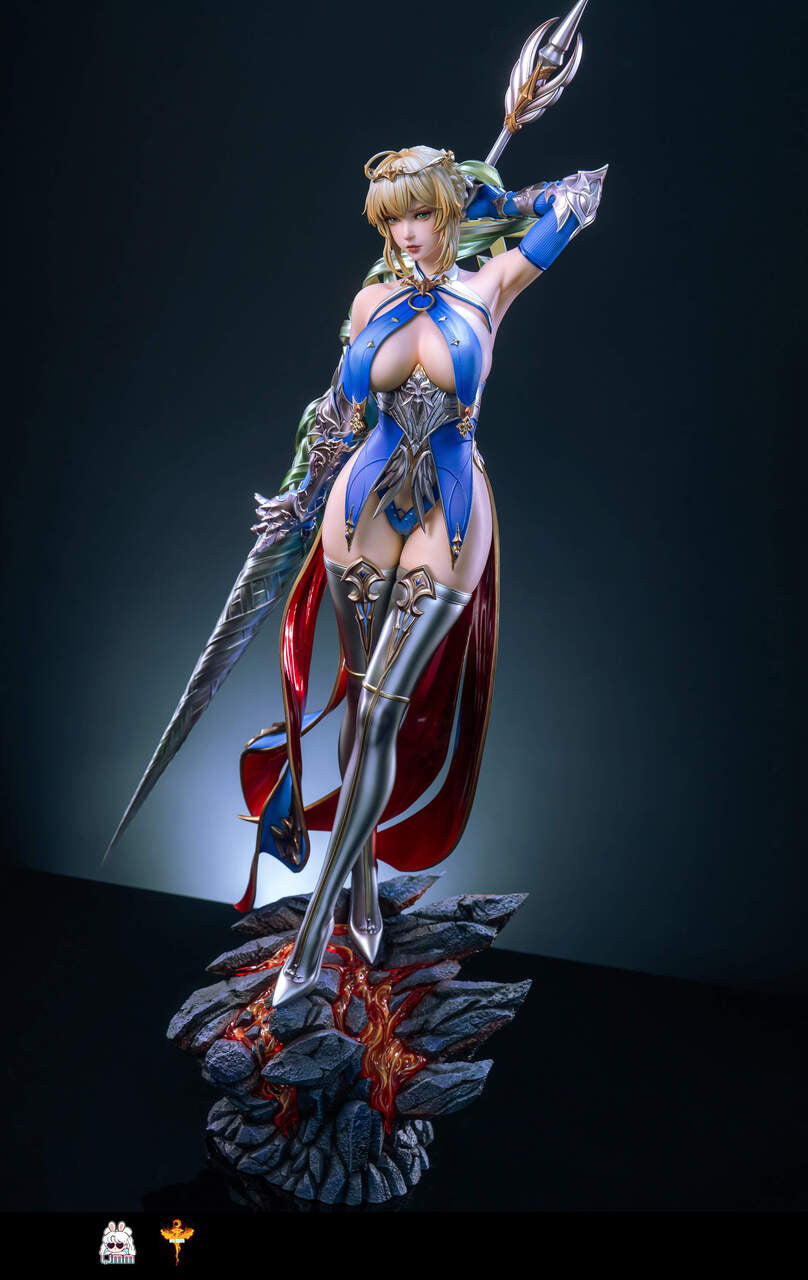 [Pre-Order] UMM Studio - Statue - Fate - White Lancer Resonant Black Lancer Resonant Saber Artoria Pendragon Twin Lancers Resonance