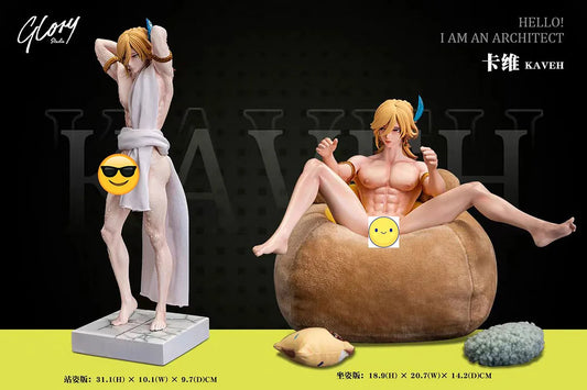 [Warehouse in Stock] Atlas Studio & Glory Studio - Statue - Genshin Impact Teyvat boy group #2 Kaveh