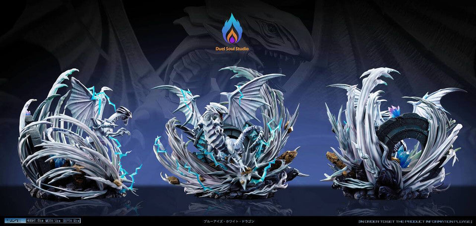 [Pre-Order] Duel Soul Studio - Statue - Yu-Gi-Oh! - The Summoning of Blue-Eyes White Dragon