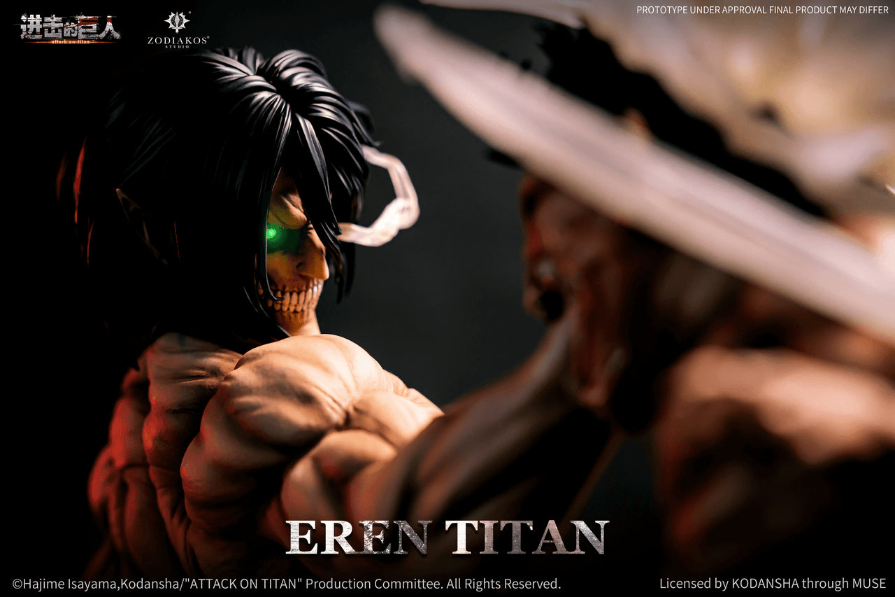 [Pre-Order] Zodiakos Studio - Statue - Attack on Titan - Eren Titan (Licensed)