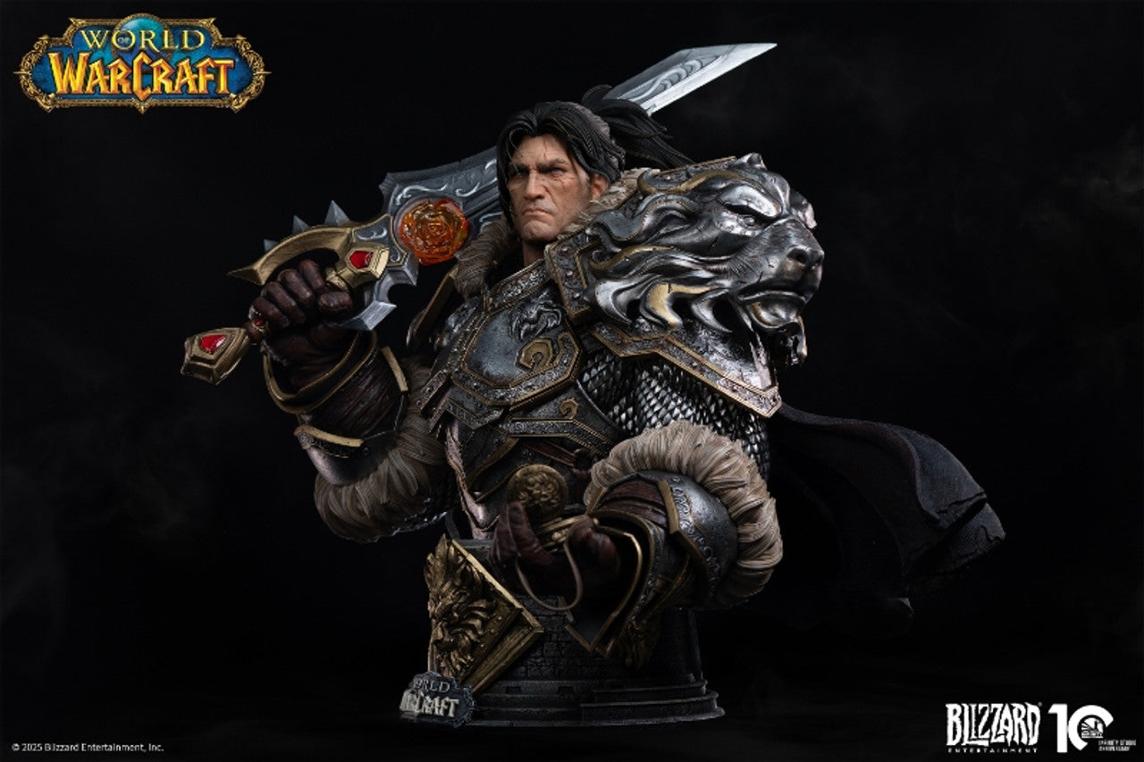 [Pre-Order] BLIZZARD ENTERTAINMENT - Statue - World of Warcraft - Varian Wrynn (Licensed)