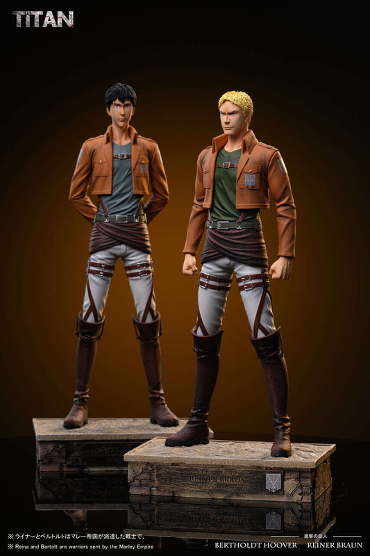 [Pre-Order Closed] TITAN Studio - Attack on Titan - 104th Training Corps #1 Bertholdt & Reiner