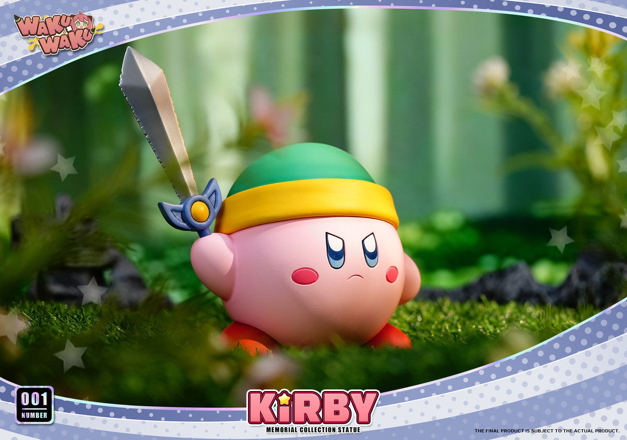 [Warehouse in Stock] WakuWaku Studio - Statue - Kirby - #1 Swordsman Kirby