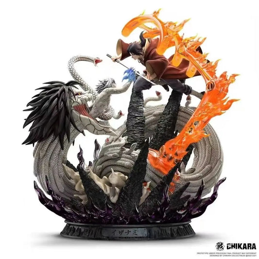 [Warehouse in Stock] CHIKARA Studio - Statue - Naruto - IZANAMI: Kabuto(Sage) vs Itachi Uchiha(Edo tensei)