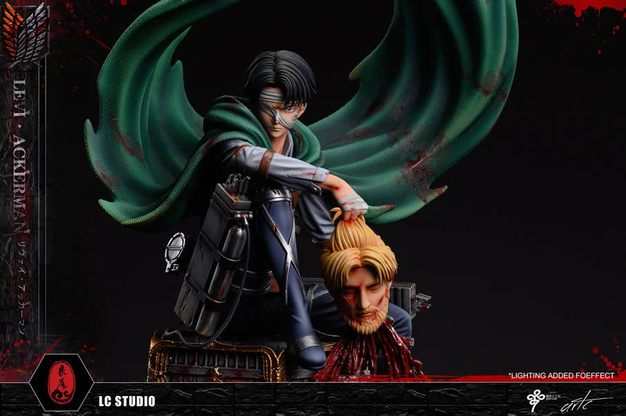 [Warehouse in stock] LC Studio - Statue - Attack On Titan - Seriously Injured Levi Ackerman