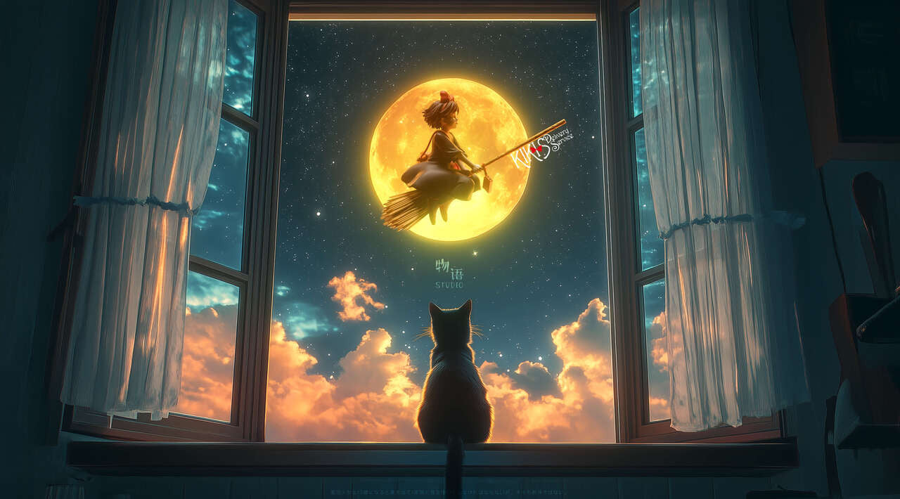 [Pre-Order] Wu Yu Studio - Statue - Kiki's Delivery Service - Kiki