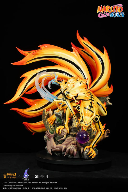 [Warehouse in Stock] Pickstar Studio - Statue - Naruto Genuine Authorization Kurama Link Mode naruto Uzumaki 1/6 Statue (Licensed)