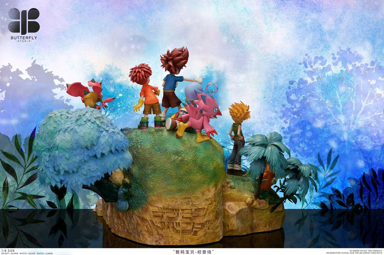 [Pre-Order Closed] Butterfly Studio - Statue - Digimon - Digimon Family