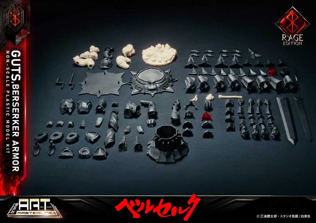[Pre-Order] Prime 1 Studio - Model Kit - Berserk Guts - Berserker Armor Rage Plastic Model Kit BABR-01 BABR-01S (Licensed)