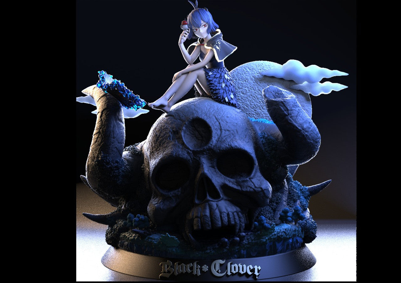 [Warehouse in Stock] Revenge studio - Statue - Black Clover - Nero/Secre Swallowtail