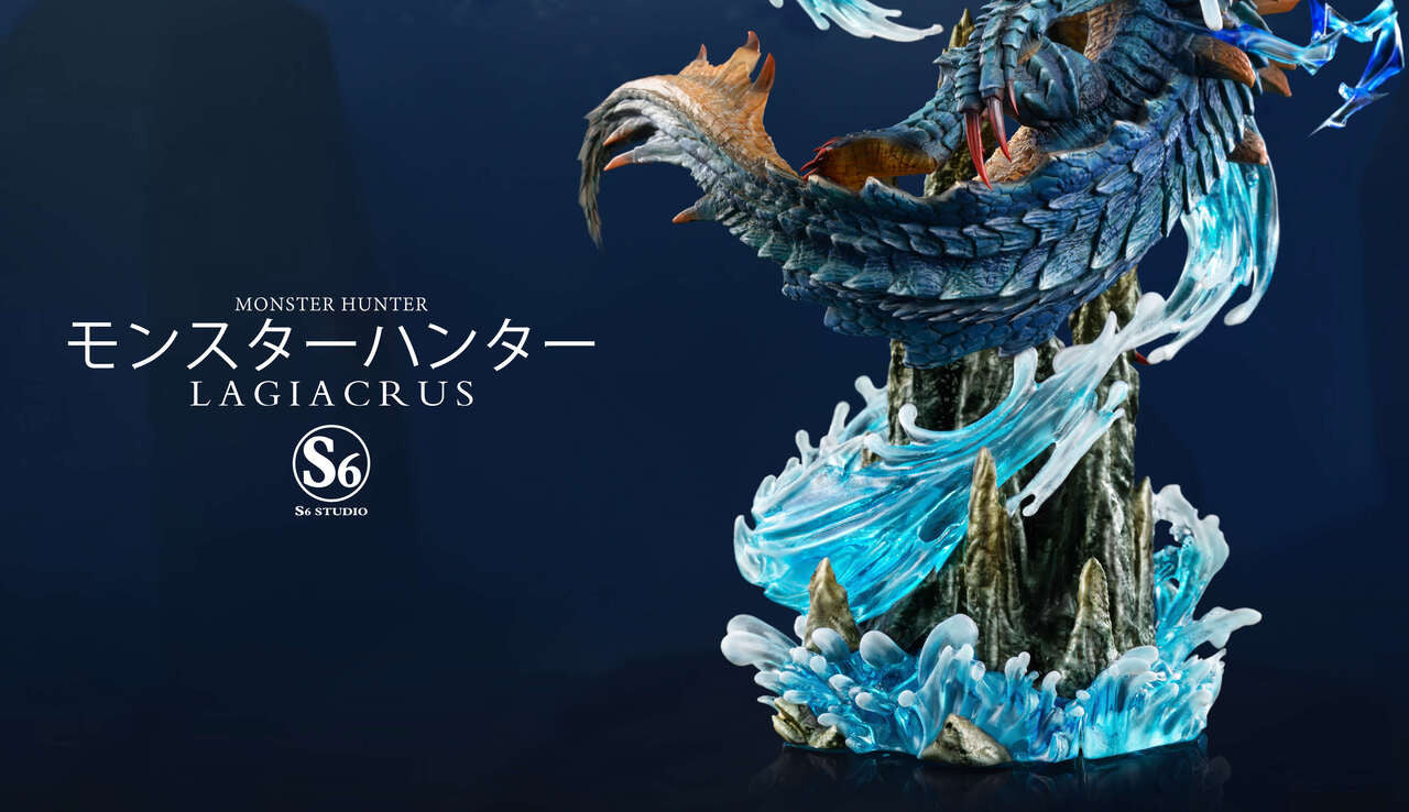 [Warehouse in Stock] S6 studio - Statue - Monster Hunter - Lagiacrus