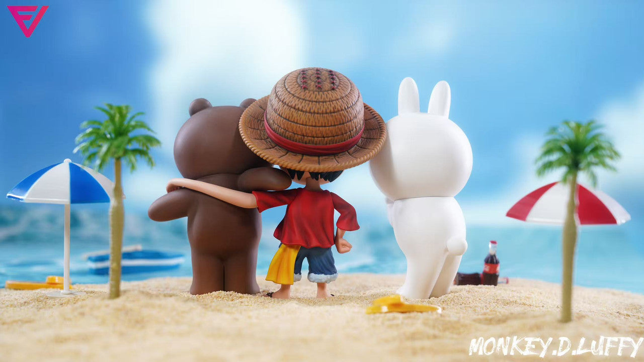 [Pre-Order] Eve Studio - Statue - One Piece - Luffy & Brown & Cony