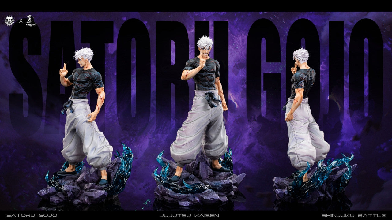 [Pre-order Closed] Zany Joke Studio & Temple Studio - Statue - Jujutsu Kaisen - S01 Gojo Satoru, the Battle of the Demon Realm Shinjuku