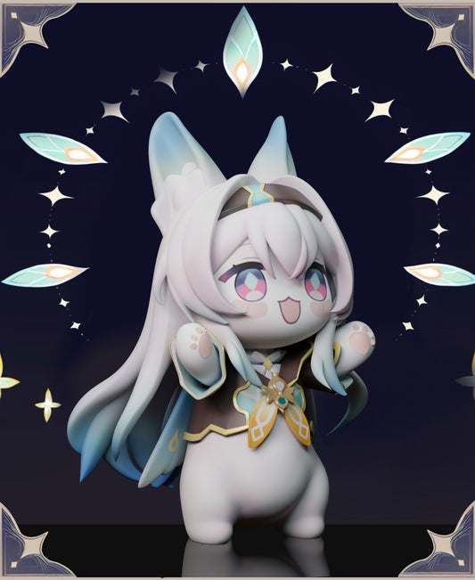 [Pre-Order Closed] Chao She Studio - Statue - Honkai: Star Rail & Wuthering Waves - Q Version Firefly & Cartethyia