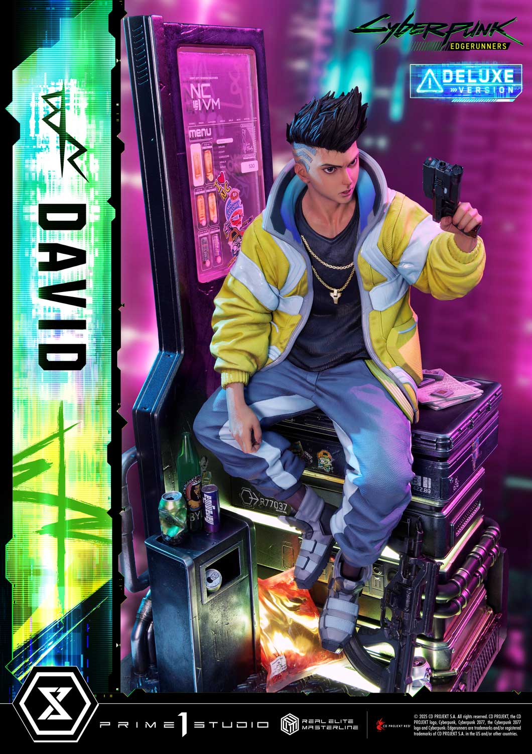 [Pre-Order] Prime 1 Studio - Statue - Real Elite Masterline - Cyberpunk: Edgerunners David - REMCP-02 REMCP-02DX REMCP-02DXS (Licensed)