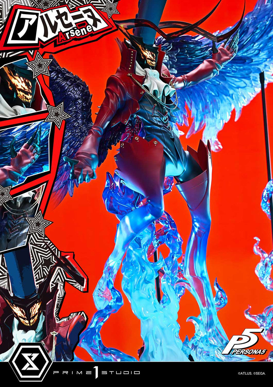 [Pre-Order] Prime 1 Studio - Statue - Persona 5 - Arsène with LED (Licensed)