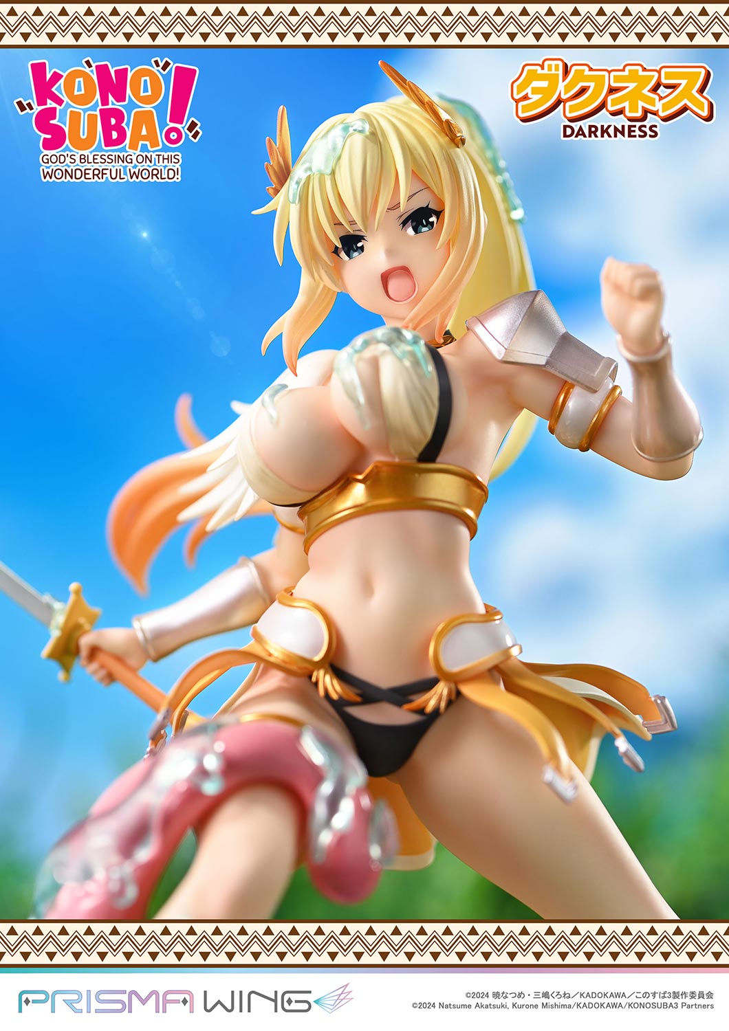 [Pre-Order] Prime 1 Studio & PRISMA WING - Statue - PRISMA WING The anime KONOSUBA God's blessing on this wonderful world DARKNESS Pre-Painted Figure PWKNSBS-01P (Licensed)