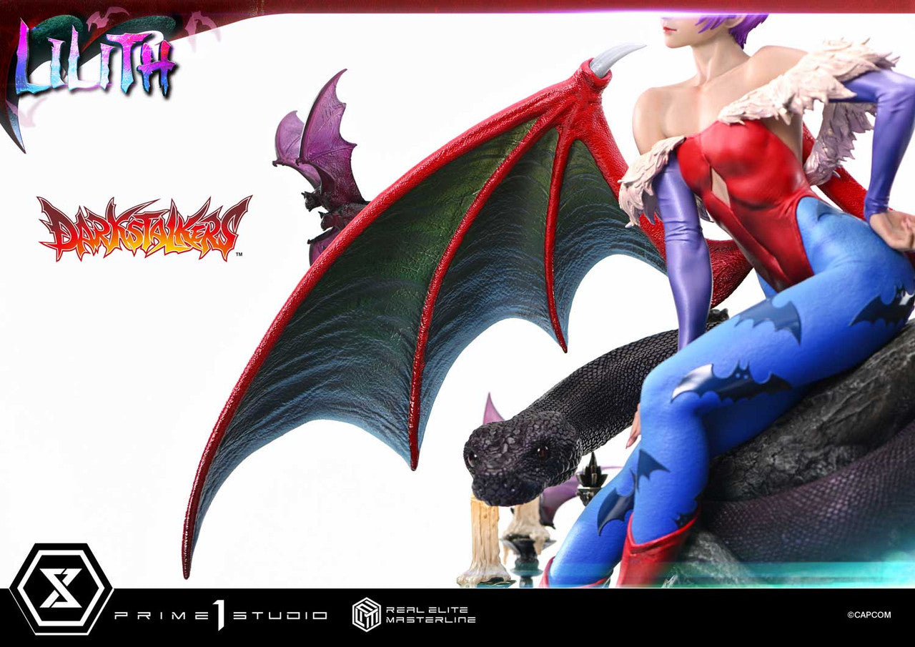 [Pre-Order] Prime 1 Studio - Statue - Darkstalkers - Real Elite Masterline - Lilith REMDKS-02 REMDKS-02S (Licensed)