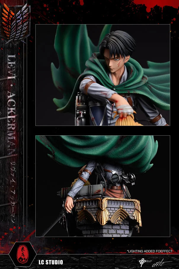 [Warehouse in stock] LC Studio - Statue - Attack On Titan - Seriously Injured Levi Ackerman