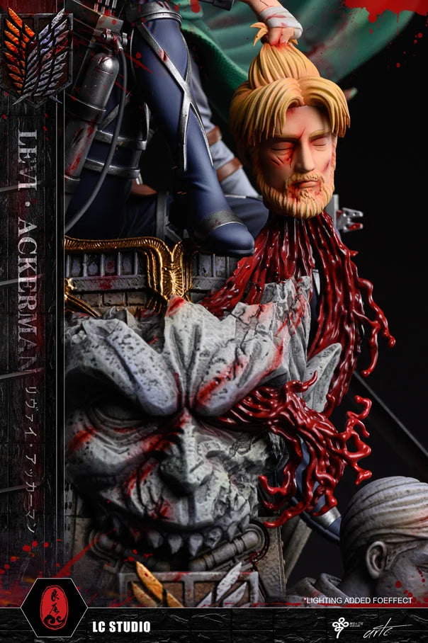 [Warehouse in stock] LC Studio - Statue - Attack On Titan - Seriously Injured Levi Ackerman
